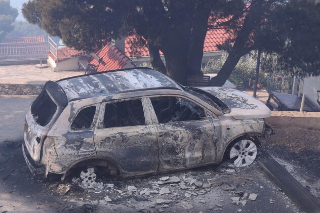 Vatrena stihija u Pisku (Foto: Pixsell)