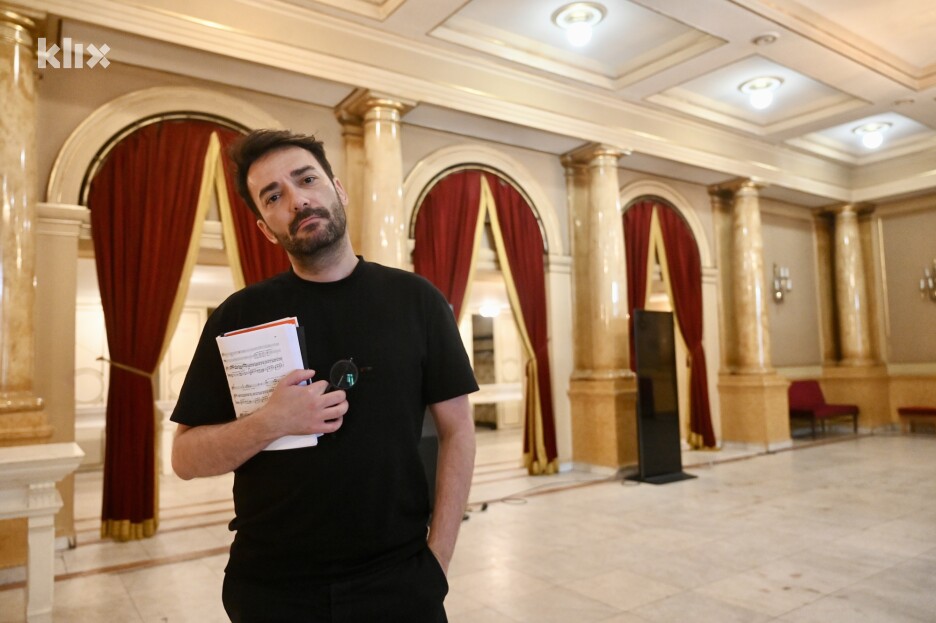 Reditelj opere Aleksandar Nikolić (Foto: T. S./Klix.ba)