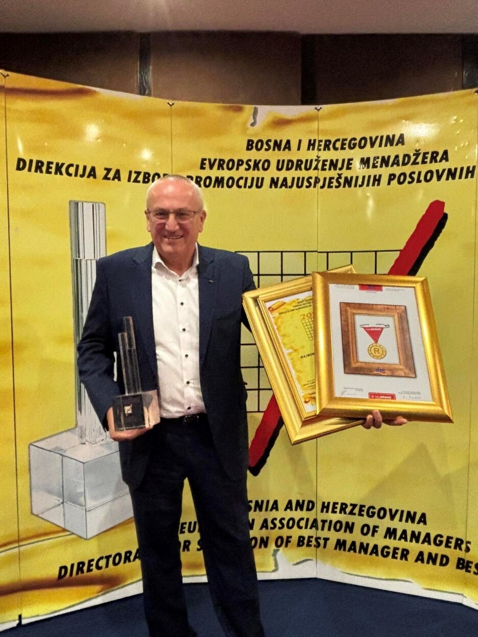 Direktoru dm BiH Damiru Šloselu uručena nagrada