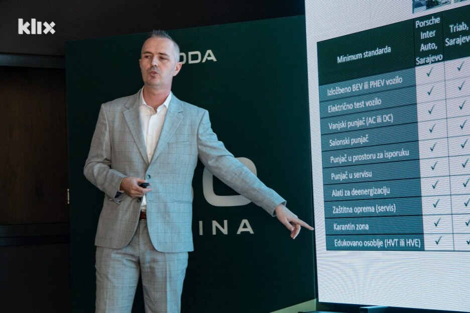 Ismir Omeragić, brand manager Škode u BiH (Foto: E. Z./Klix.ba)