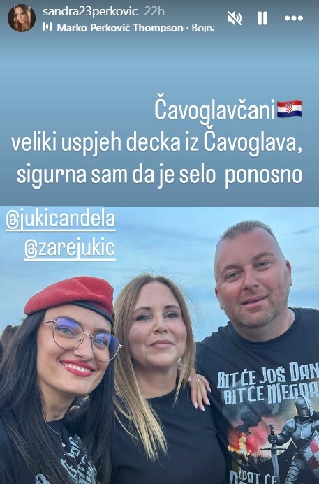 Screenshot: Instagram/sandra23perkovic
