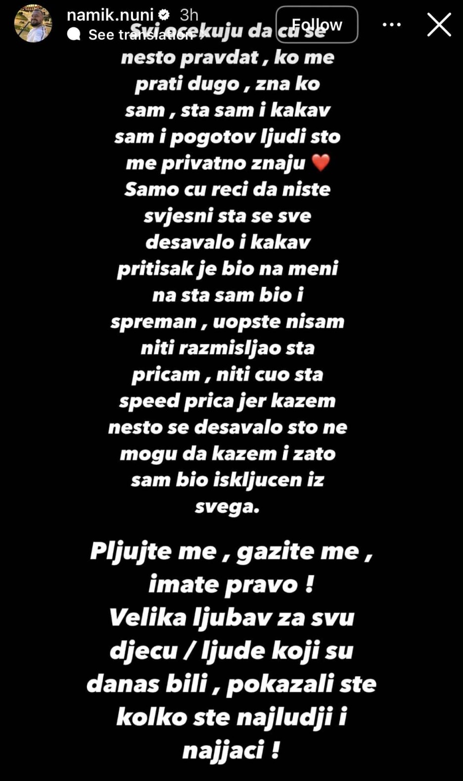 Screenshot: Instagram/namik.nuni