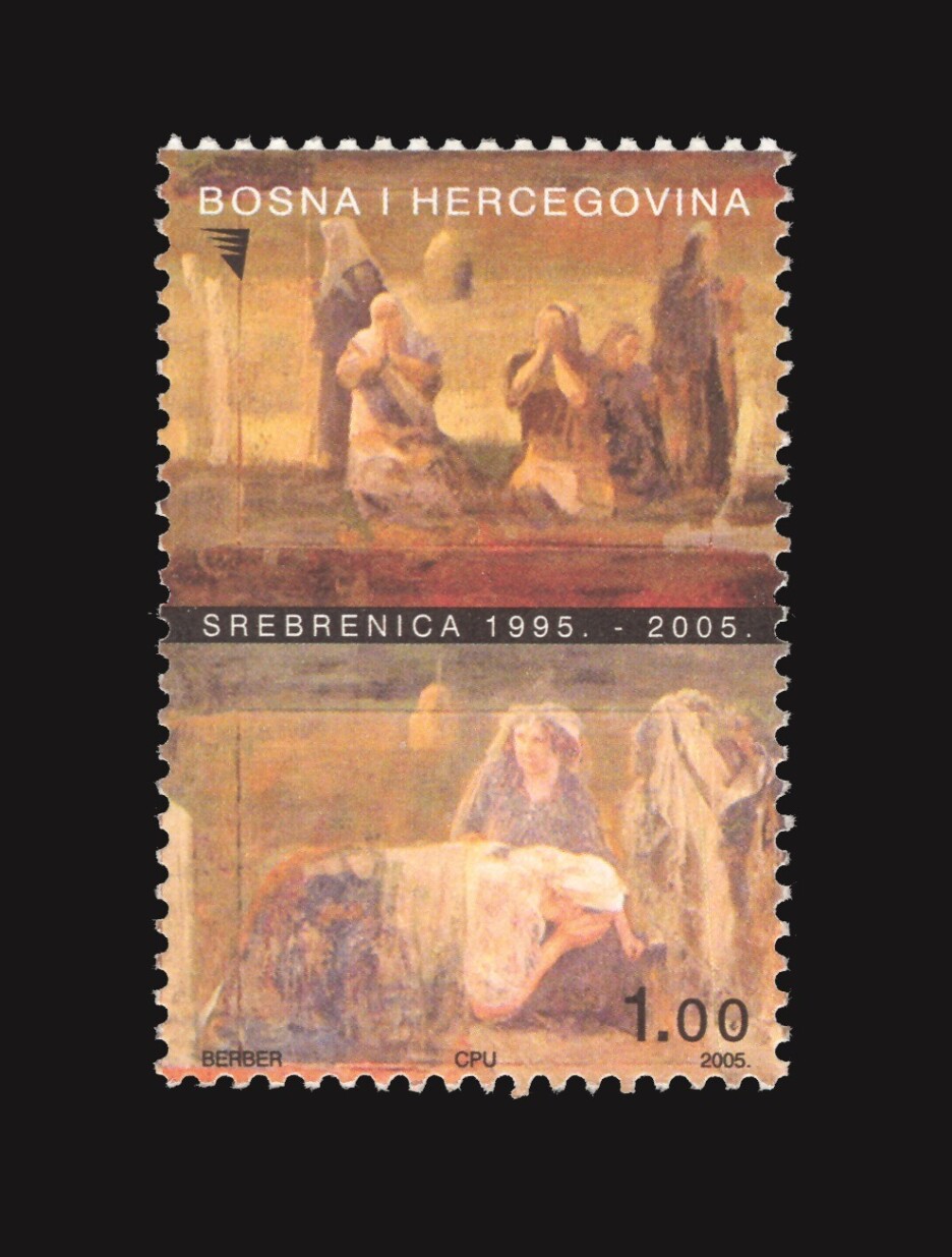 Markica koju je izdala BH Pošta 2005. godine