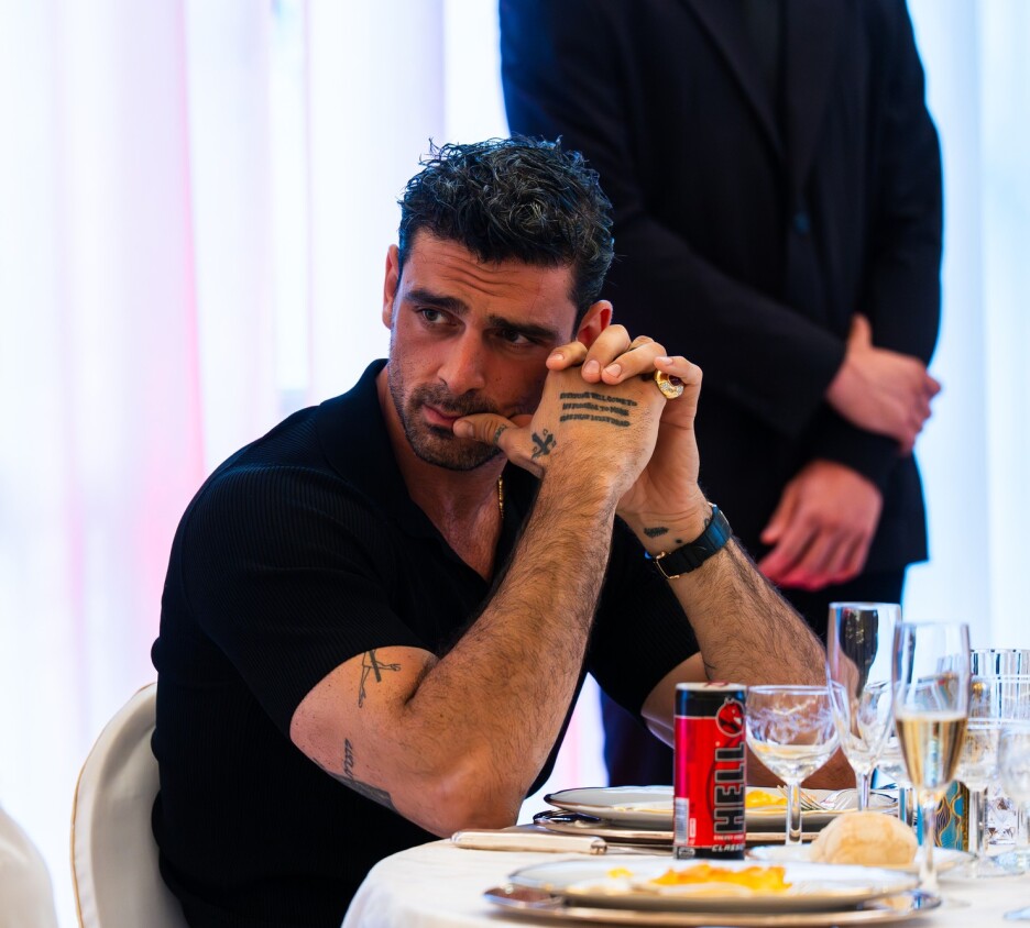 Michele Morrone HELL gala večera