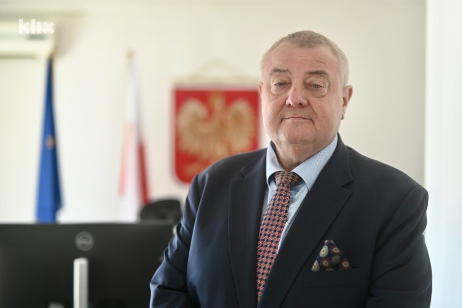 Jasionowski od 2023. na poziciji ambasadora u BiH (Foto: T. S./Klix.ba)