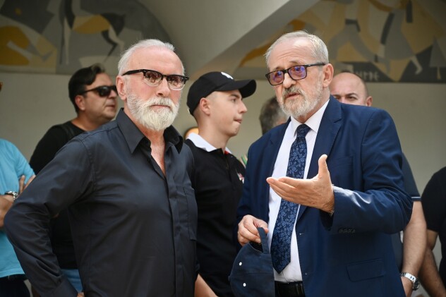 Dino Merlin i Ivica Šarić (Foto: T. S./Klix.ba)