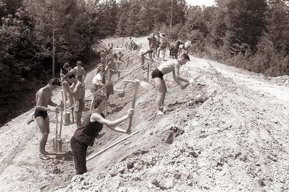 Put je rađen isključivo ručno (Foto: Wikipedia)