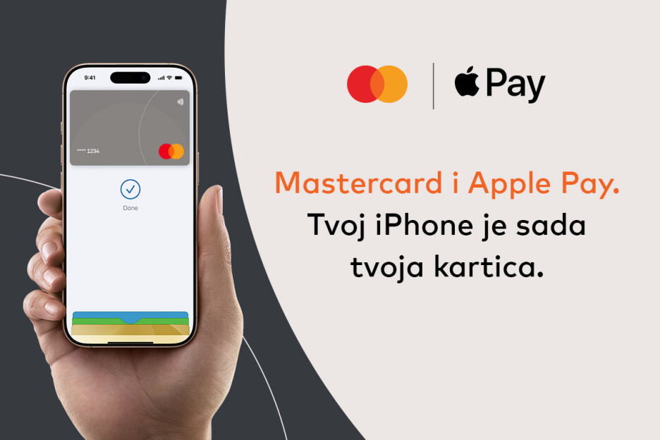 Tvoj iPhone je sada tvoja Mastercard kartica