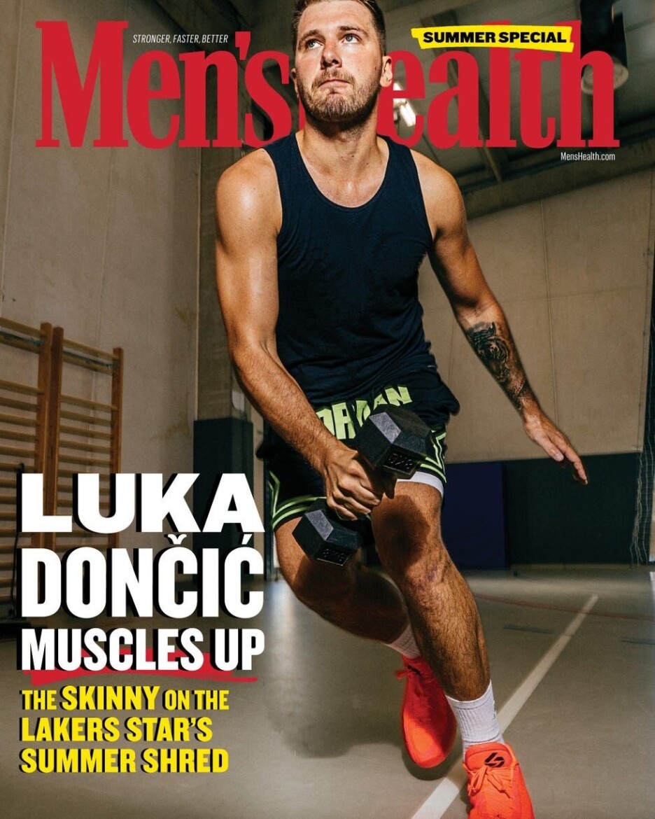 Luka Dončić na naslovnici Men's Healtha (Foto: Men's Health)