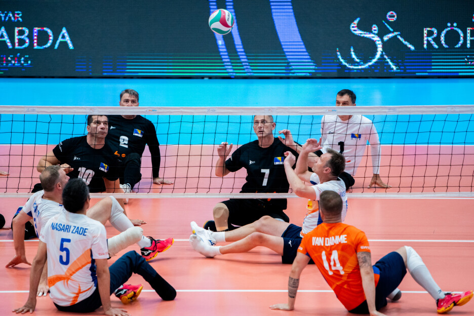 Detalj s utakmice (Foto: Paravolley Europe/Dino Šečić)