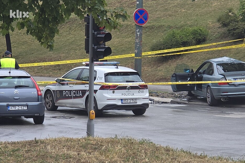 Saobraćajna nesreća na sarajevskom Alipašinu Polju (Foto: Čitatelj)