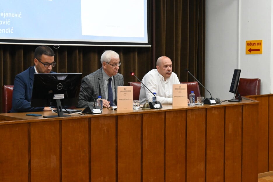 Detalj s promocije zbornika u ANUBiH