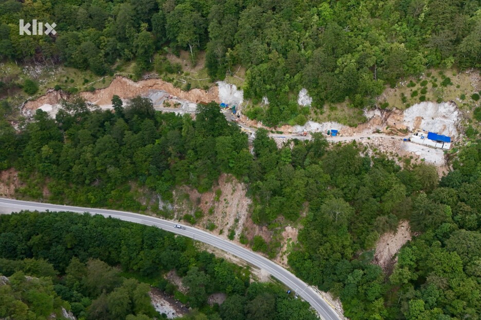 U Kanjonu Bistrice se grade tri hidroelektrane (Foto: D. S./Klix.ba)