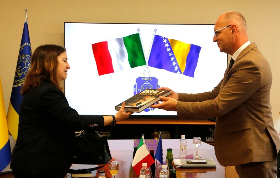 Castellani se sastala s nizom zvaničnika u BiH (Foto: Ambasada Italije)