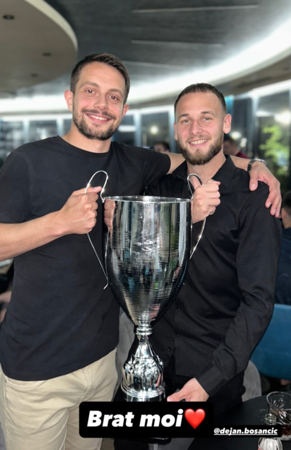 Milan Šikanjić i Dejan Bosančić (Foto: Instagram)