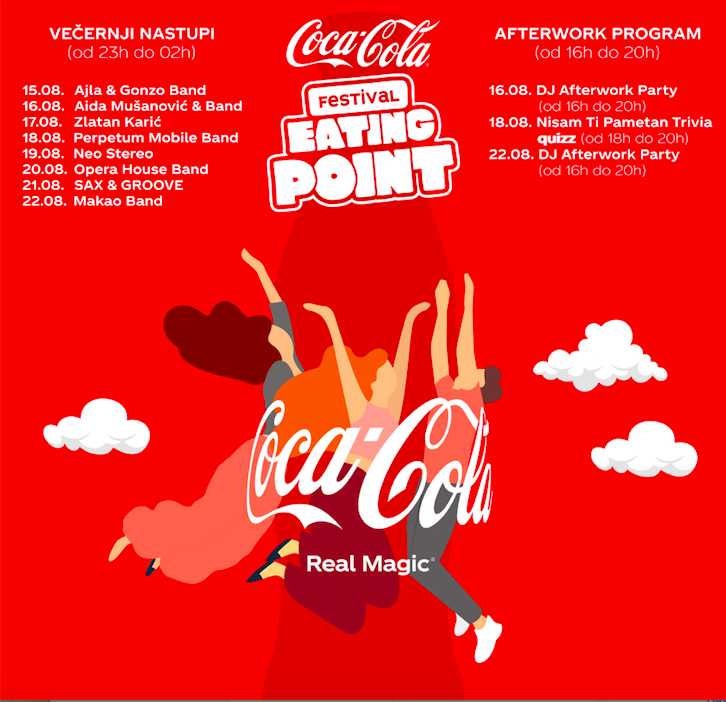 Festival Eating Point by Coca-Cola
