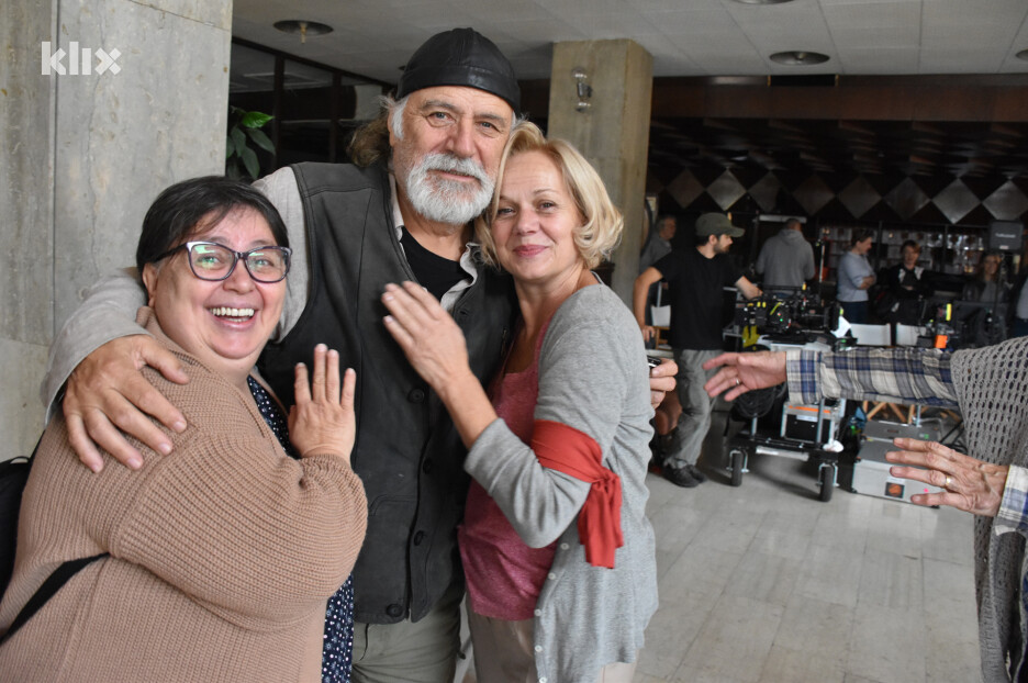 Faketa Salihbegović-Avdagić, Rade Šerbedžija i Ksenija Pajić (Foto: E. M./Klix.ba)
