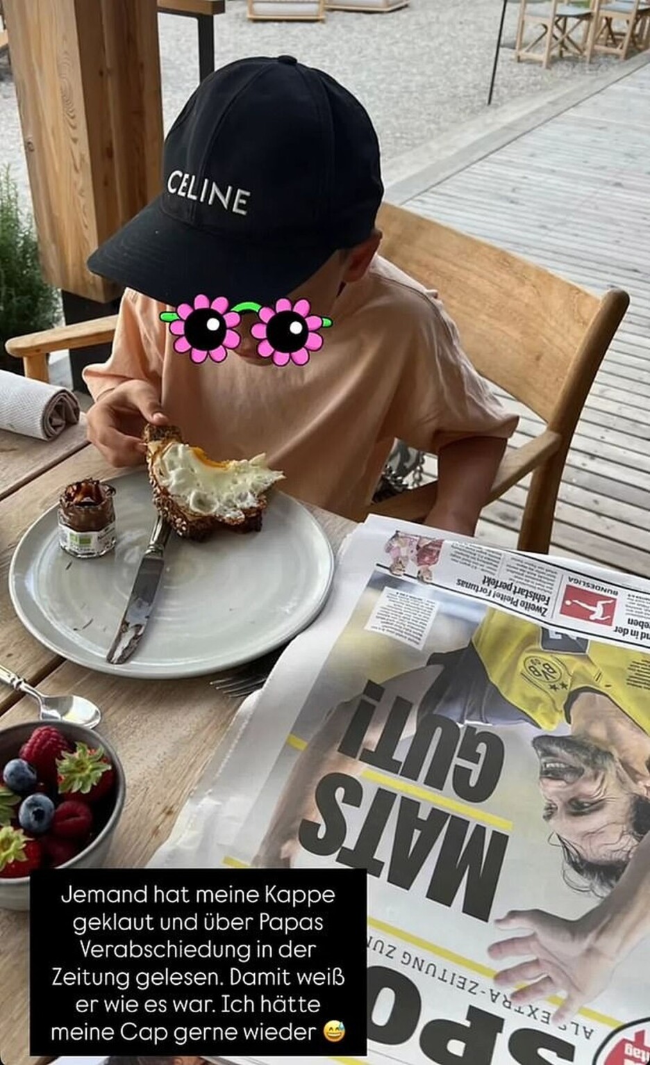 Hummelsov sin za očevu oproštajnu utakmicu saznao iz novina (Foto: Instagram)