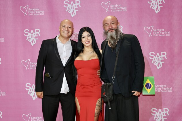 Srđan Šarenac, Joyce Da Silva i Srđan Jevđević Gino (Foto: I. Š./Klix.ba)