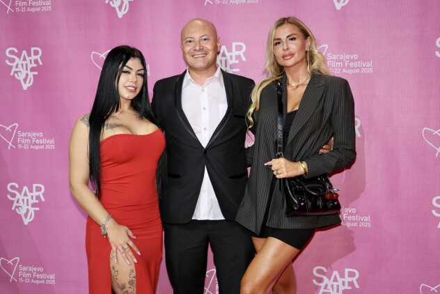 Joyce Da Silva, Srđan Šarenac i Lana Stanišić (Foto: I. Š./Klix.ba)