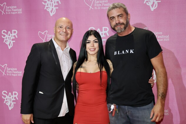 Srđan Šarenac, Joyce Da Silva i Feđa Štukan (Foto: I. Š./Klix.ba)