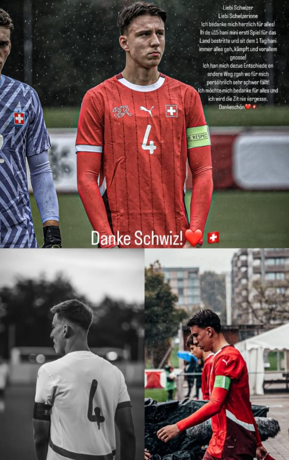 Poruka Košpe Švicarskoj (Foto: Instagram)