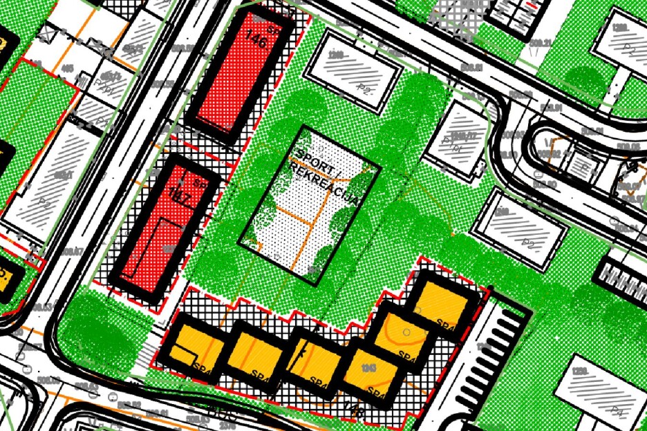 Plan za prostor na križanju ulica 6. aprila i Generala Izeta Nanića
