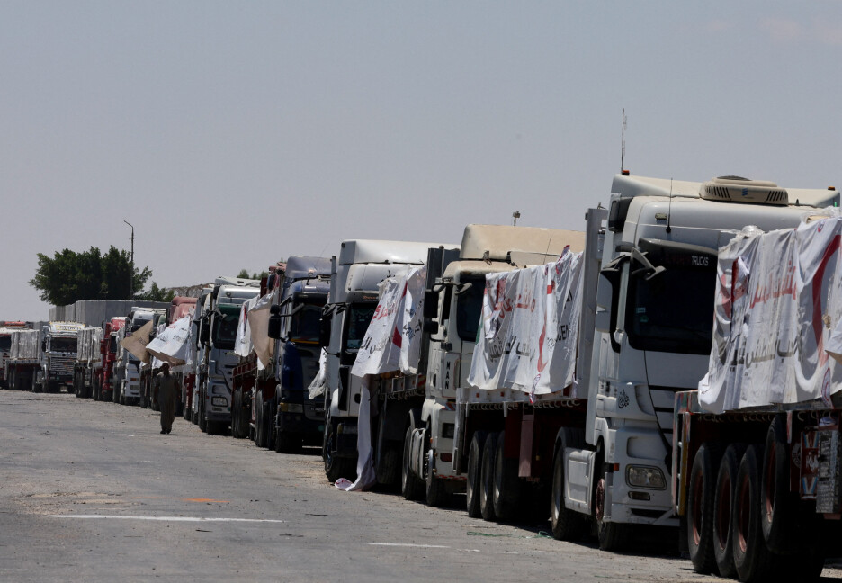 Kamioni humanitarne pomoći (Foto: Reuters)