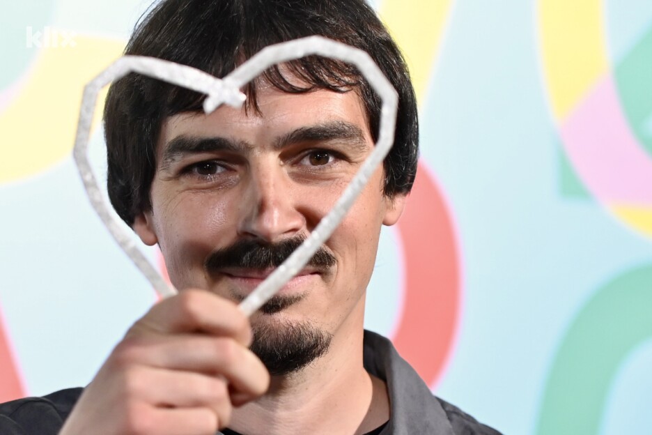 Stefan Đorđević nakon dodjele Srca Sarajeva (Foto: T. S./Klix.ba)