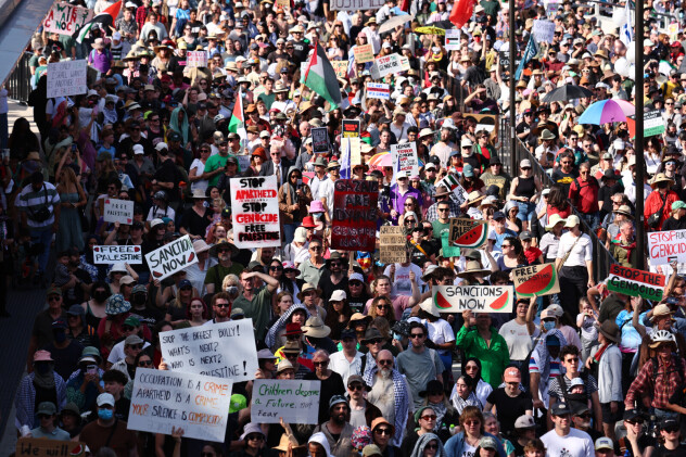 Protesti u Australiji (Foto: EPA-EFE)