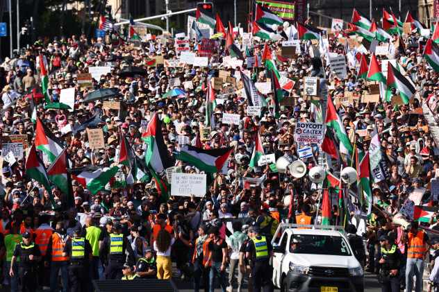 Protesti u Australiji (Foto: EPA-EFE)