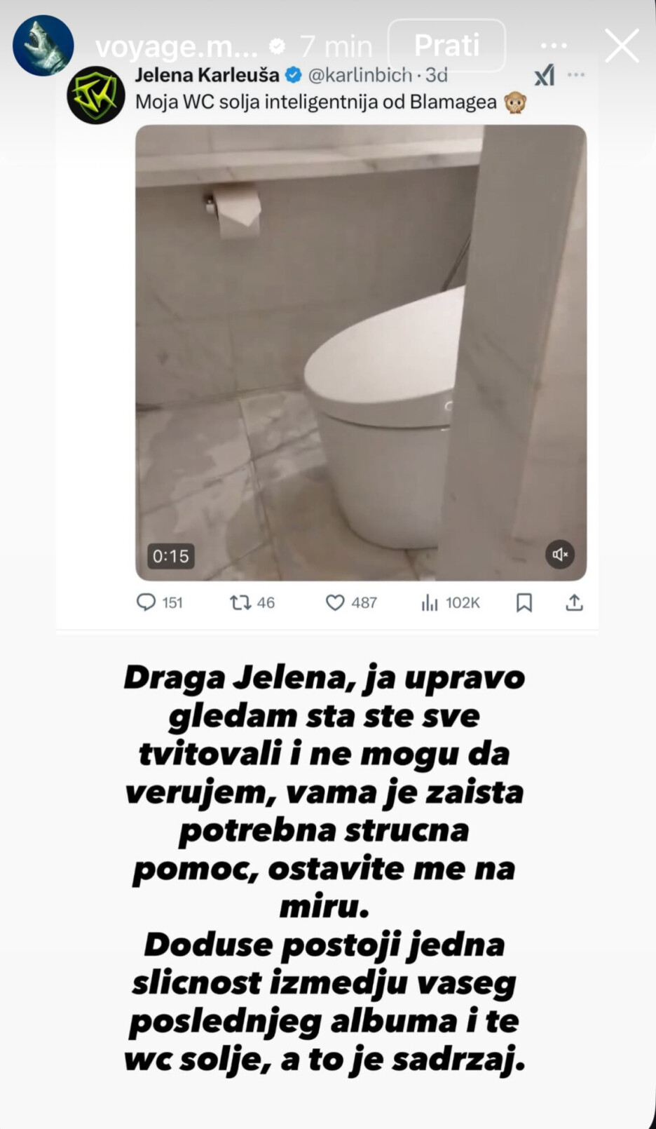 Foto: Instagram/Screenshot