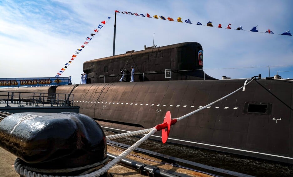 Стратешка нуклеарна подморница од класата Бореј (Фото: EPA-EFE)