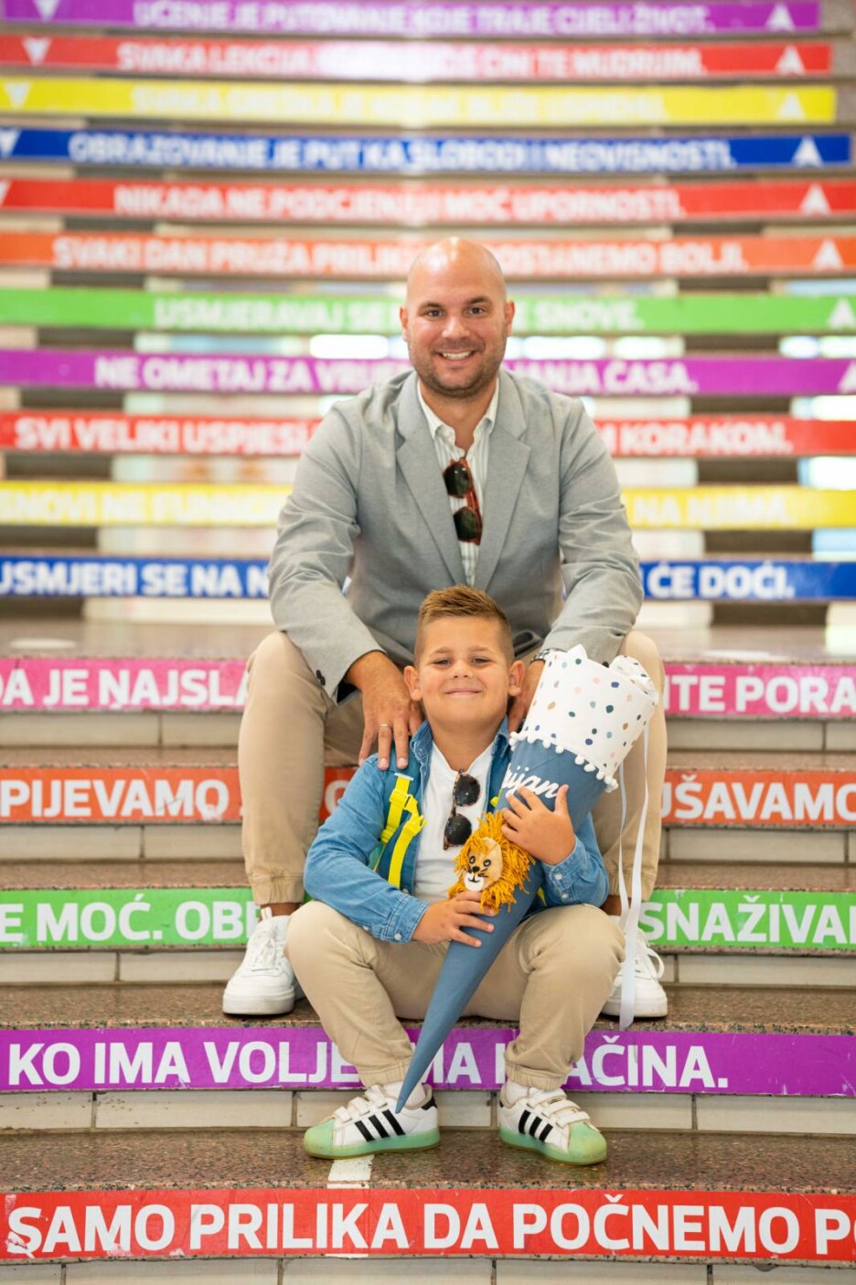 Radost prvog dana škole