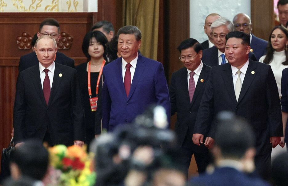 Vladimir Putin, Xi Jinping i Kim Jong un (Foto: Reuters)