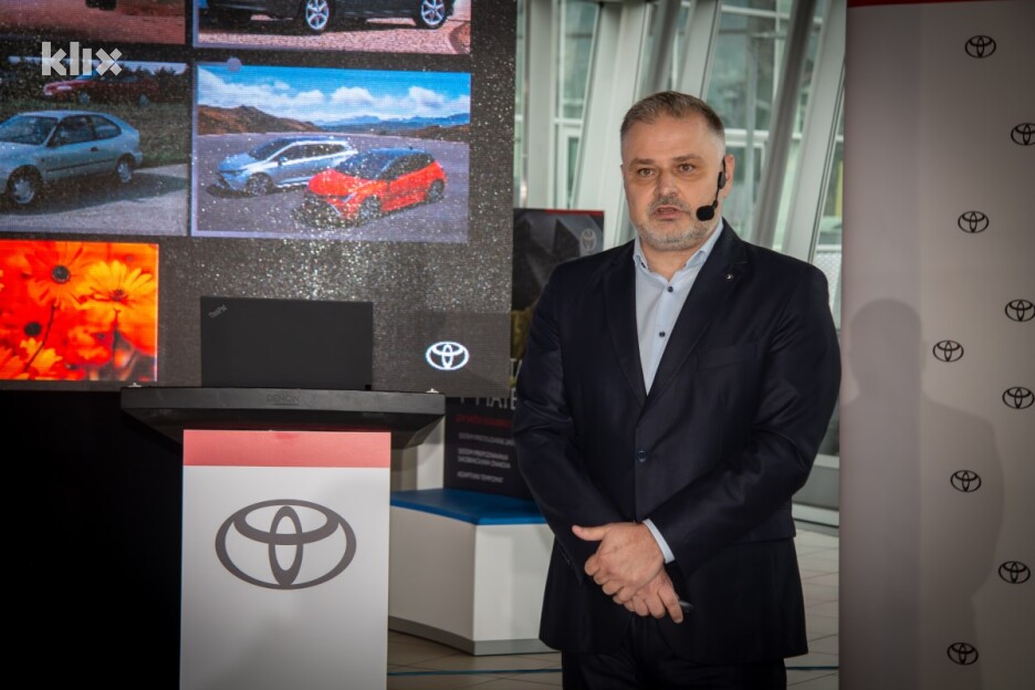 Damir Višošević, direktor kompanije Toyota BH (Foto: E. Z./Klix.ba)