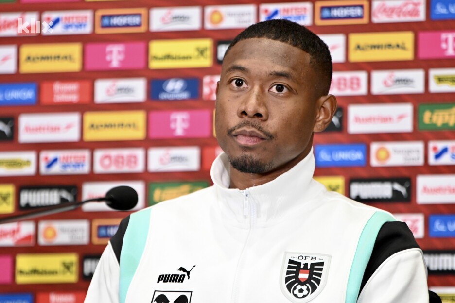 David Alaba uoči utakmice s BiH (Foto: V. D./Klix.ba)
