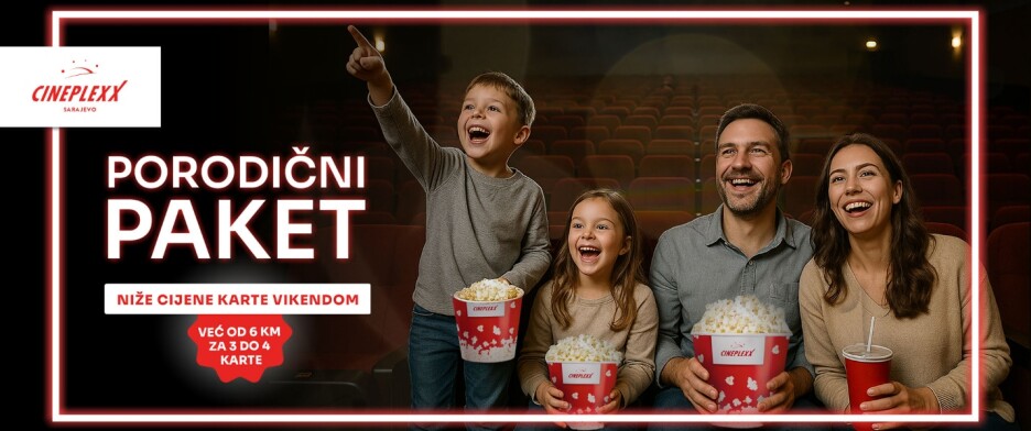 Cineplexx Porodični paket