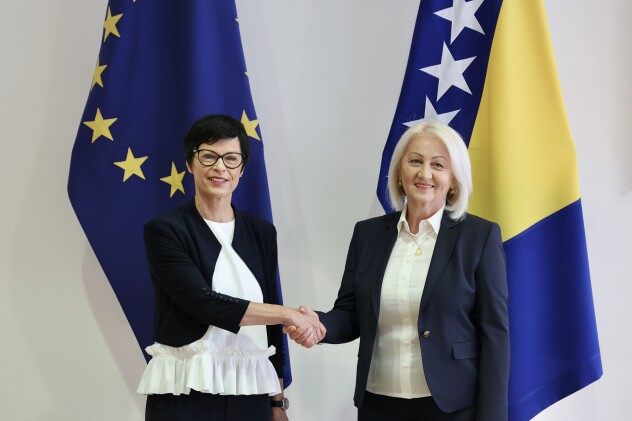 Marta Kos i Borjana Krišto (Foto: I. Š./Klix.ba)