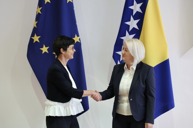 Marta Kos i Borjana Krišto (Foto: I. Š./Klix.ba)