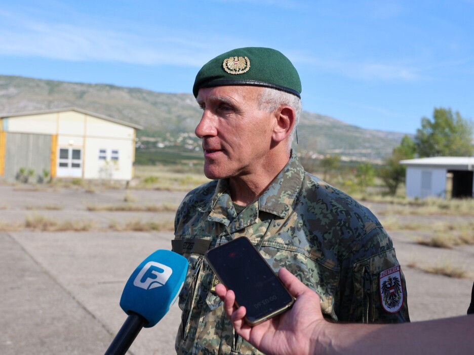 Martin Netzer, potpukovnik Austrijskog kontingenta EUFOR-ove misije 