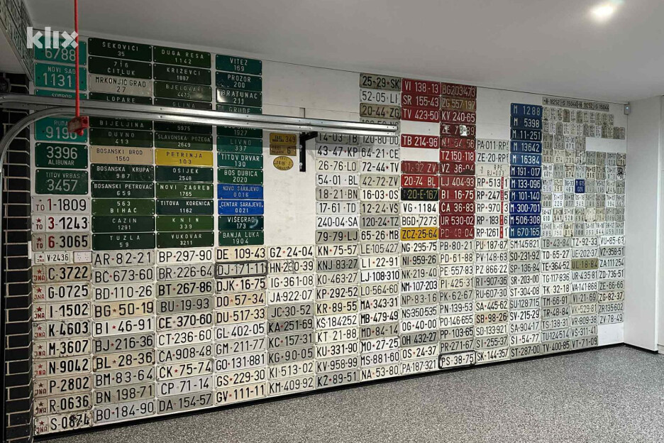 Kolekcija svih registarskih tablica iz Jugoslavije