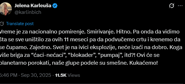 Foto: X/Screenshot