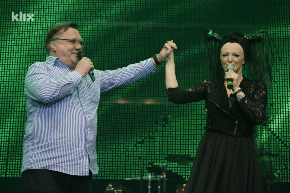 Donna Ares i Halid Bešlić (Foto: E. H./Klix.ba)
