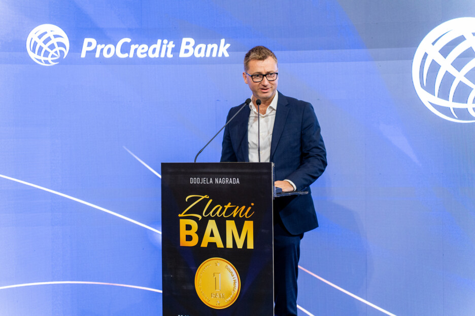 Amir Salkanović, predsjednik Uprave ProCredit Bank