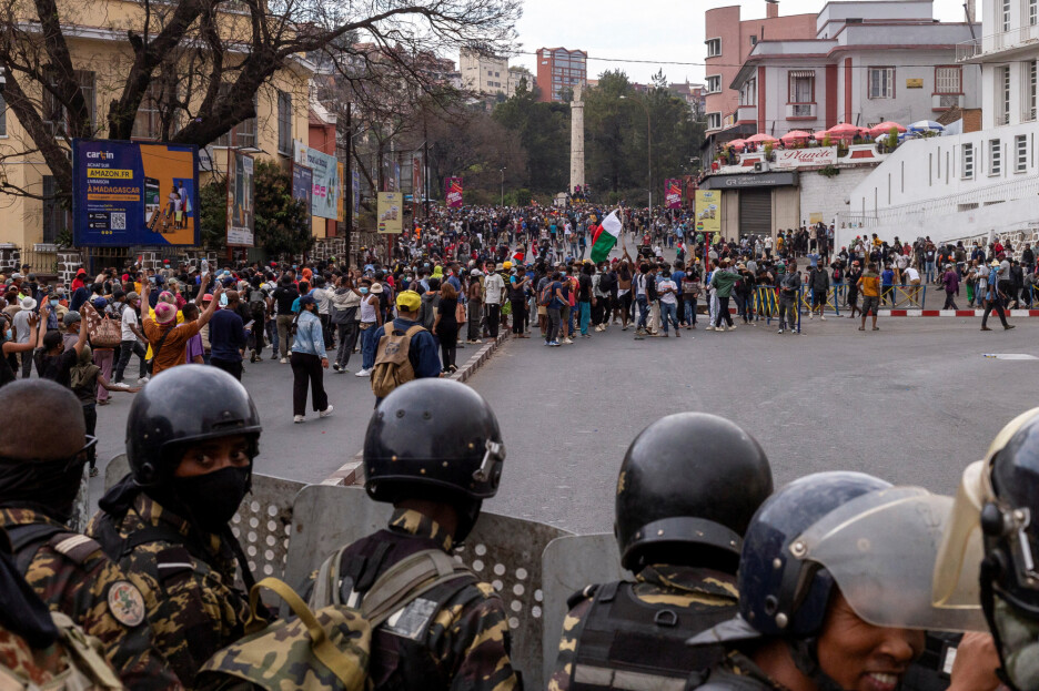 Protesti na Madagaskaru (Foto: Reuters)