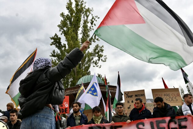 Šetnja za Palestinu u Sarajevu (Foto: V. D./Klix.ba)