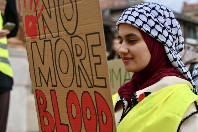 Šetnja za Palestinu u Sarajevu (Foto: V. D./Klix.ba)