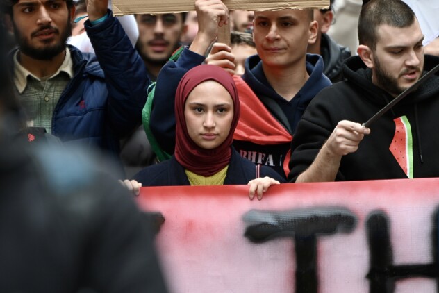 Šetnja za Palestinu u Sarajevu (Foto: V. D./Klix.ba)