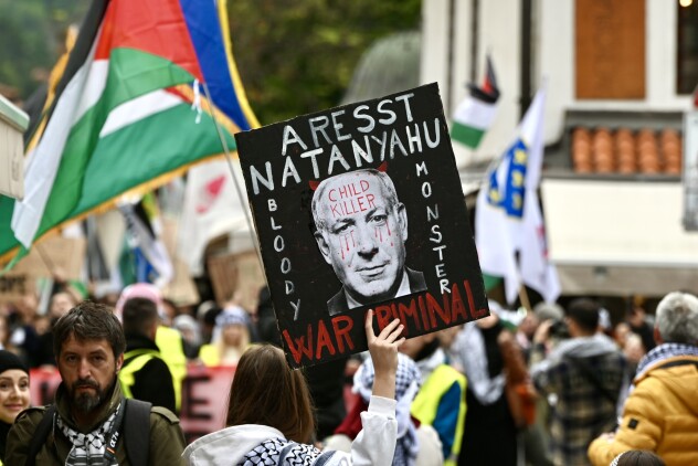 Šetnja za Palestinu u Sarajevu (Foto: V. D./Klix.ba)